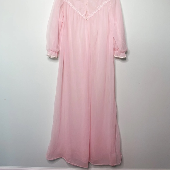 Vintage Patricia sheer pink duster/robe - Picture 2 of 5